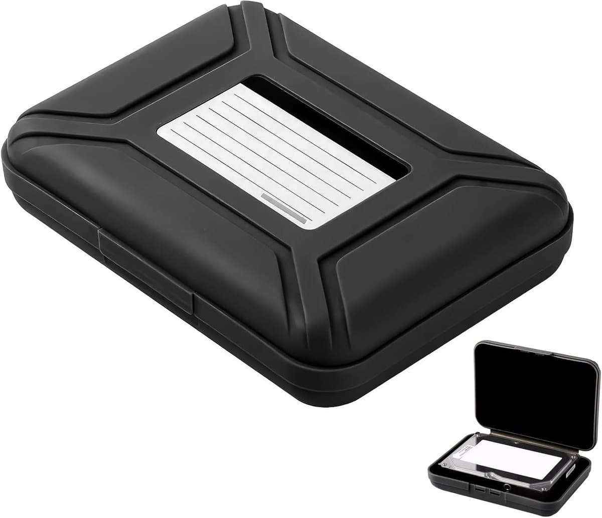 Hard drive bag 3.5 inch - Beschermende tas - Antivibratie en antistatisch - Ideale bescherming voor harde schijven - ShopVlot — afbeelding 1