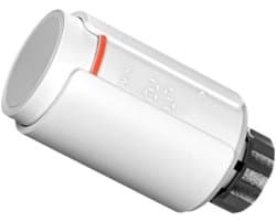 Slimme Radiator Klep - Thermostaatkraan Programmeerbaar - Energie Besparen - Real-Time Monitoring - 248 Gram - Wit