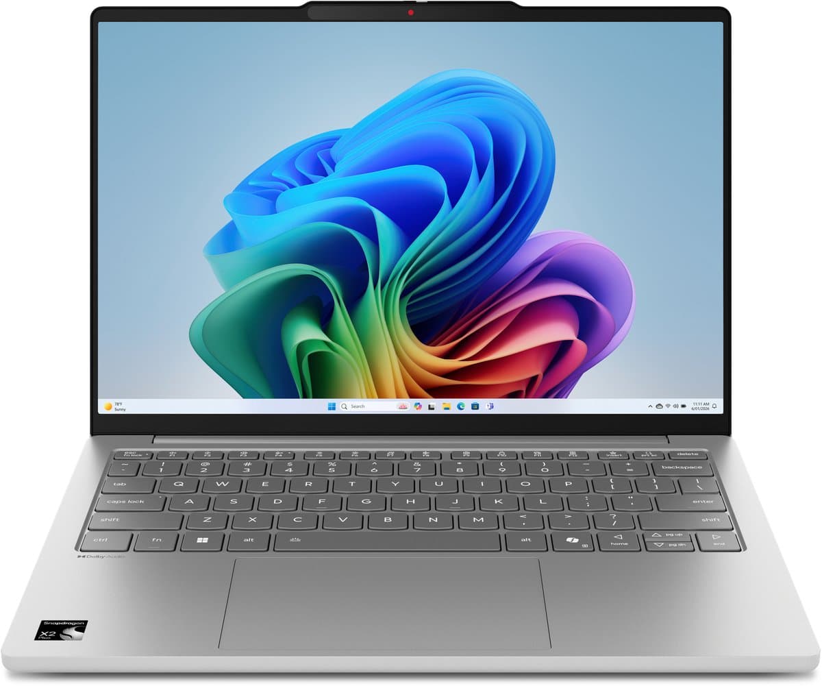 Lenovo IdeaPad Slim 5 13Q8Y11 - Laptop - Snapdragon X2 Plus X2P-42-100 - 16GB LPDDR5X - 512GB SSD — afbeelding 1