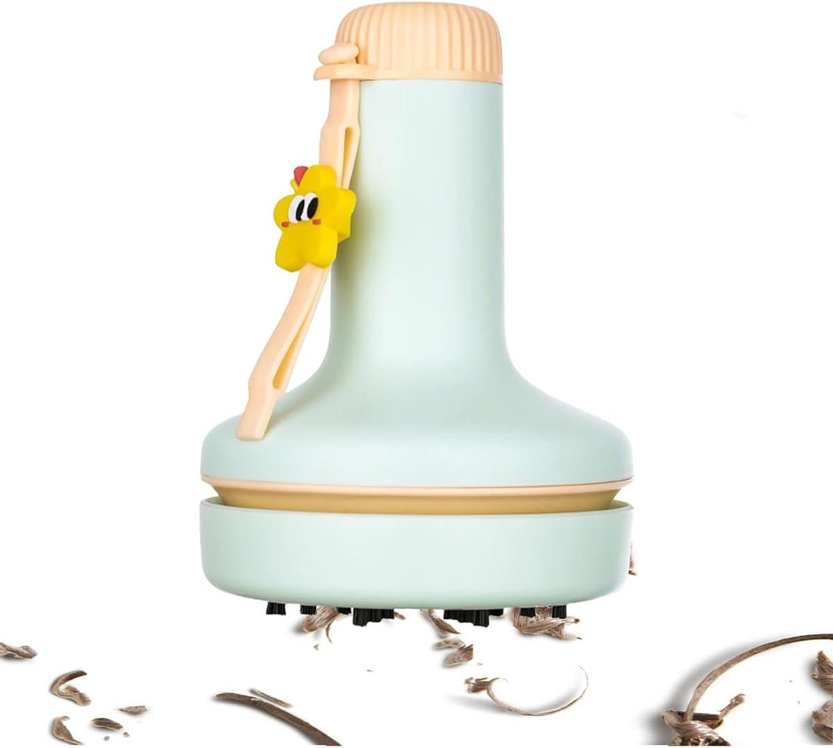 Bureau Stofzuiger - Mini Stofzuiger - Werkplek Schoonhouden - Adaptieve Zuigkracht - 12 cm Hoog - Paars — afbeelding 1