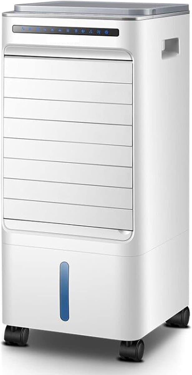 Draagbare Luchtkoeler - Mobiele Airco Ventilator - Ruimte Koelen - Grote Watertank - 56cm x 26cm x 24cm - Wit — afbeelding 1
