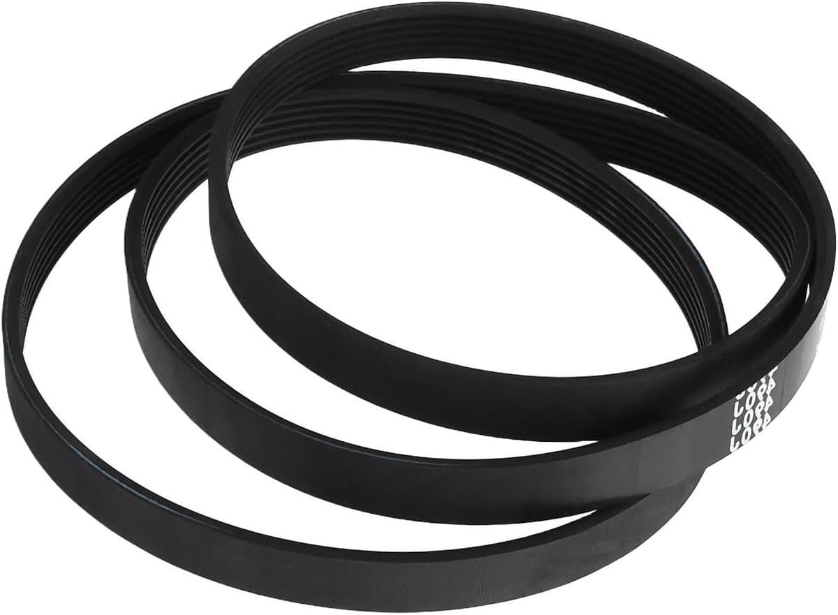 Aandrijfriem Grasmaaier - Reserveonderdeel Maaier - Gazon Onderhoud - 6-Rib Constructie - 490 mm - Zwart — afbeelding 1