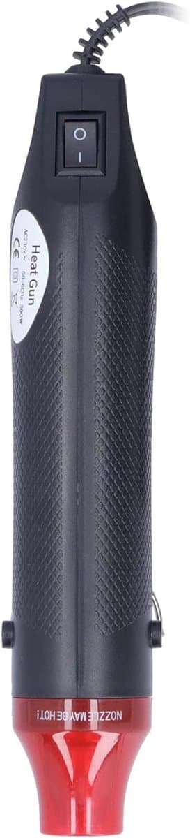 Portable Hot Air Gun, Mini Hot Air Gun 200℃ 390℉ ABS Plastic Exterior for DIY Projects(European Standard 230V) - ShopVlot — afbeelding 1
