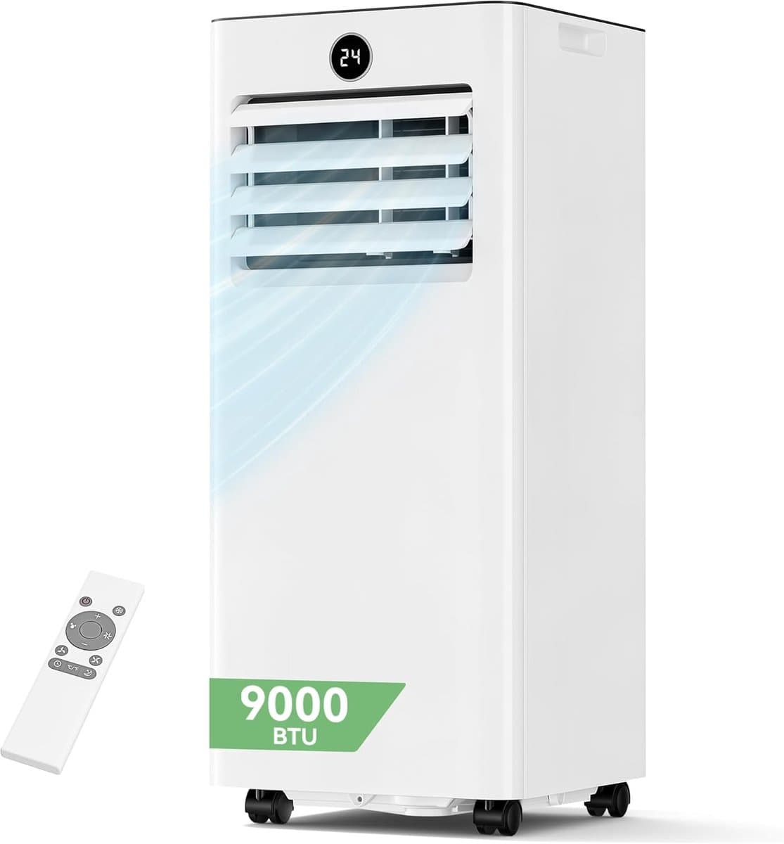 Mobiele Airco - Koeler Ventilator - Ruimte Koelen - Stil 4-in-1 Apparaat - Tot 28 m² - Wit — afbeelding 1