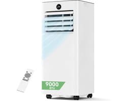 Mobiele Airco - Koeler Ventilator - Ruimte Koelen - Stil 4-in-1 Apparaat - Tot 28 m² - Wit