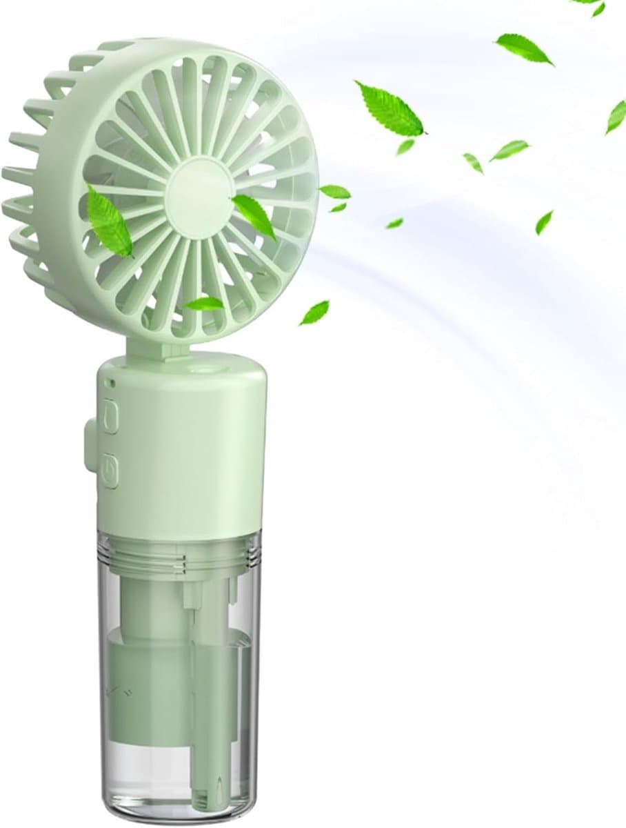 Water mistventilator - Draagbare koeler - Buiten verkoeling - Opvouwbaar design - 172H cm - Groen — afbeelding 1
