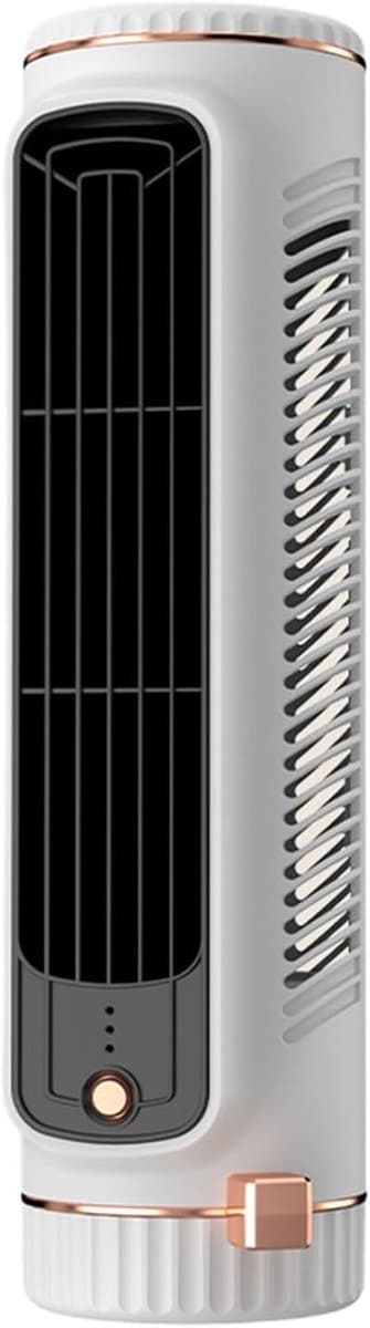 Persoonlijke Air Cooler - Mini Ventilator - Persoonlijke Koelte - Stille Werking 20dB - 11 cm Hoogte - Wit — afbeelding 1