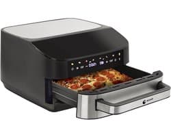 Heteluchtfriteuse - Airfryer - Snel Koken - Dubbele Weerstand - 7 Liter - Zwart