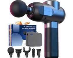LNMsolutions® Massage Gun - Massage Apparaat - Massage Pistool - Zwart - 15cm x 12cm x 4cm