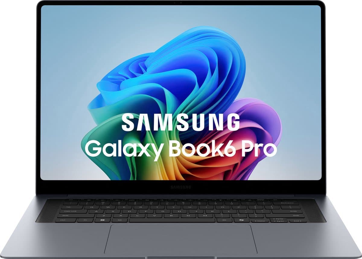 SAMSUNG Galaxy Book6 Pro NP960XJG-KG5NL - 16 inch - WQXGA+ - Intel Core Ultra 7 356H - 16 GB - 512 GB - Core™ Onboard Graphics - QWERTY — afbeelding 1