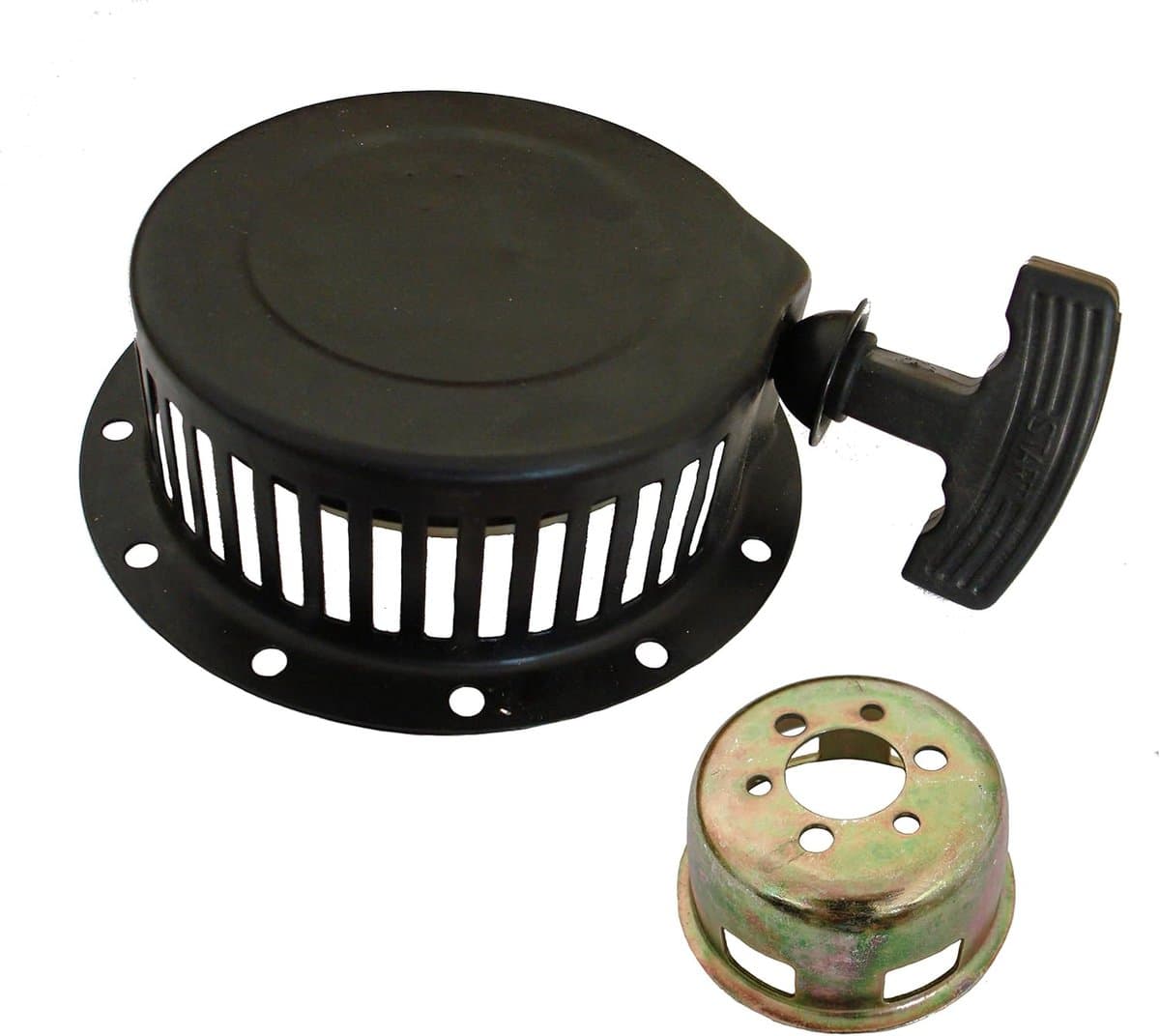Startmotor Grasmaaier - Trekstarter Starter - Motor Starten - Specifiek Model - Niet Gespecificeerd - Zwart — afbeelding 1