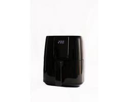 Swiss Pro+ Airfryer SP-AF5L - 5 Liter - Heteluchtfriteuse met Kijkvenster - Digitaal Touchscreen - 1450W - Geschikt voor 5 personen - Zwart