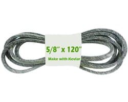 Grasmaaier snijdeken riem 5/8 inch x 120 inch - Kevlar versterkt - Geschikt voor diverse modellen - ShopVlot