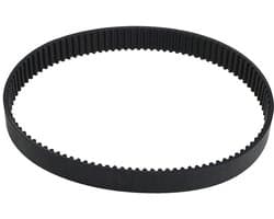 SnelShoppen - Vervangende Aandrijfriem Rubber Zwart 3mm Stapel 13mm Breedte 103 Tanden 309mm Omvang Geschikt voor MacAllister MGTP1000 Grasmaaier