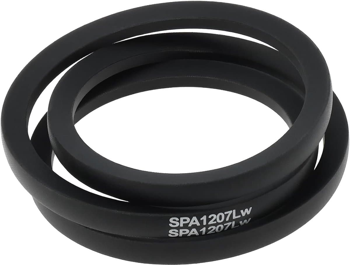 SnelShoppen - Grasmaaier aandrijfriem 1225mm buitenlengte 1160mm binnenlengte rubber voor Etesia 28729 28115 grasmaaier — afbeelding 1