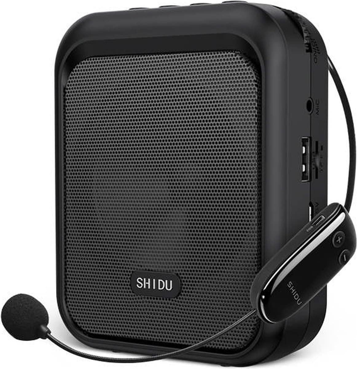 SHIDU S40 Spraakversterker Draadloos - Stemversterker - Geluidversterker - Draagbare Bluetooth Luidspreker en Draadloze Headset - Oplaadbare Stemversterker voor Leraren - Reizigers - Vergaderingen - Muzikanten — afbeelding 1