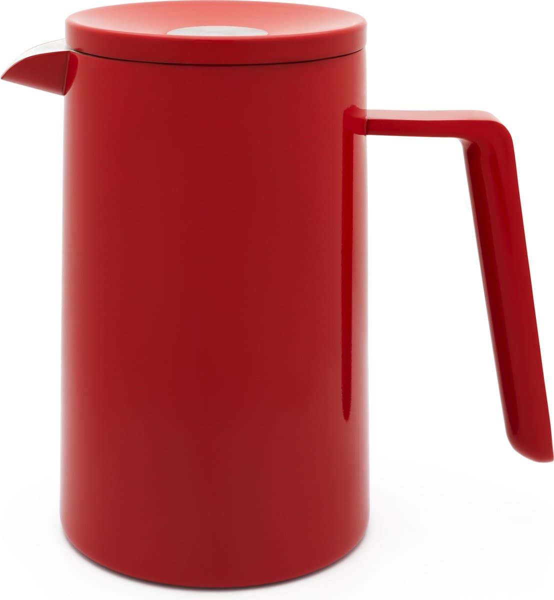 Leopold Vienna - French Press cafetière San Marco dubbelwandig 1L rood — afbeelding 1