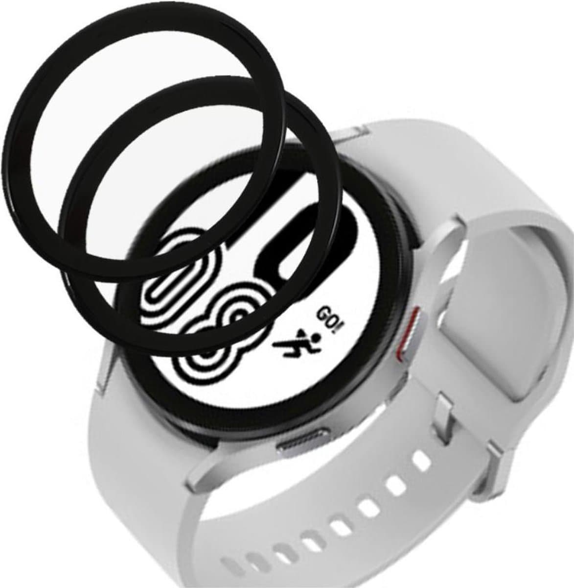 Volledig Dekkend Zwart Screen Protector Geschikt voor Samsung Galaxy Watch 4 40MM — afbeelding 1