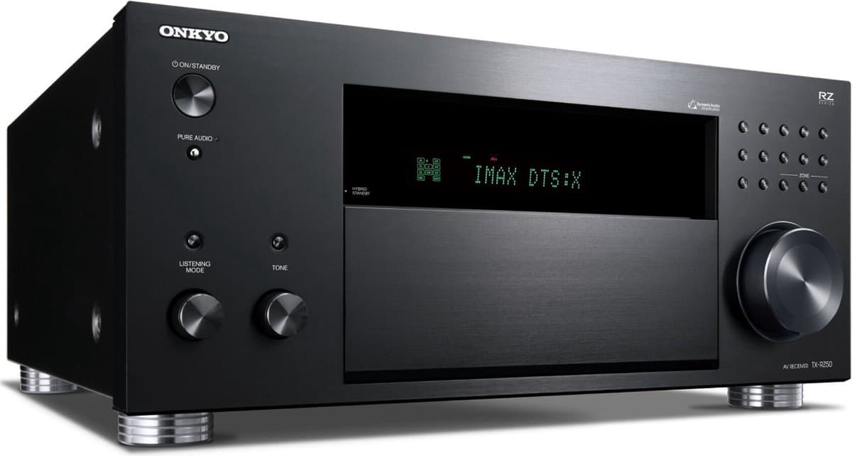 Onkyo: TX-RZ50 - 9x 120W, HDMI 2.1 (7in/2out), 8K, DAB+, DIRAC, Bluetooth, Network, Klipsch Optimized, Sonos, Roon — afbeelding 1