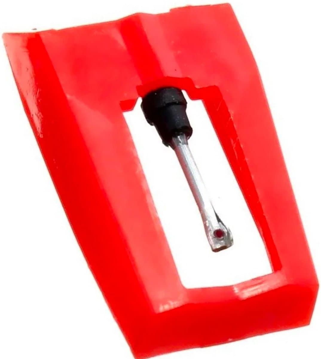 WiseGoods Premium Pickup Naald - Platenspeler Naalden - Accessoires Platenspelers - Platen Speler Reparatie - Retro Tools - Rood — afbeelding 1