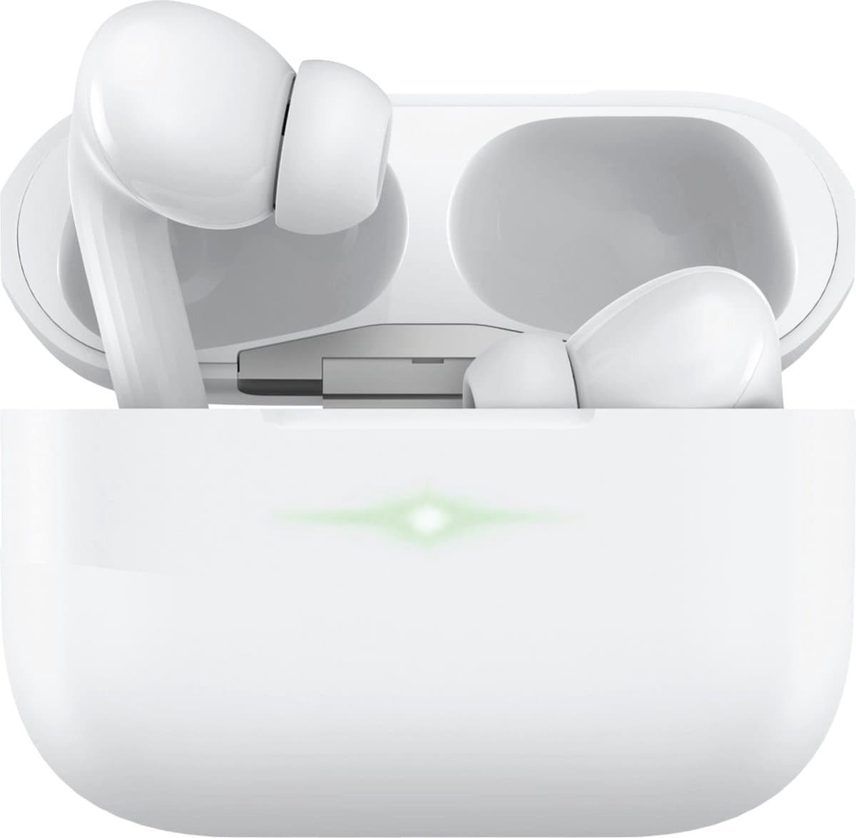 Bluetooth Oordopjes - Draadloze oortjes - Oortjes draadloos - Geschikt voor iPhone 12/13/14/15/16 Plus, Pro, Pro Max, iPad Pro, Air, 2022 en Samsung Galaxy A55, S24, Samsung Tablet S9 Plus, A9 etc. - Noise Cancelling - Bluetooth 5.3 - Wit — afbeelding 1