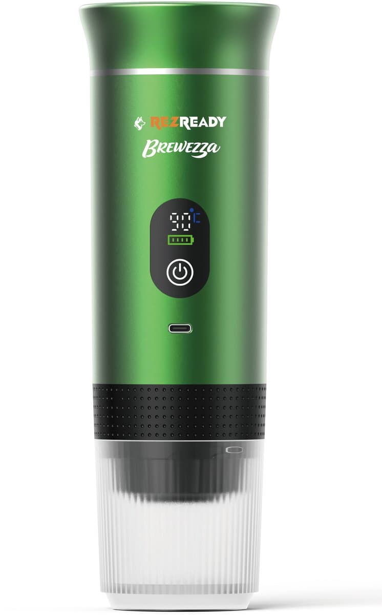 Brewezza Portable Koffiezetapparaat – Tijdelijk Aanbod - Compact & Lichtgewicht – USB Oplaadbaar – Ideaal voor Reizen & Outdoor — afbeelding 1
