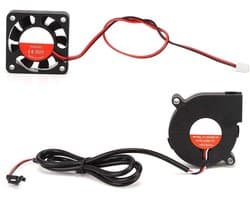 Dailygoody - DC Fan Turbo Fan Set - 5V ventilator - Ideaal voor 3D-printers - Elektronisch onderdeel - Hoge luchtstroom - Geschikt voor Prusa i3