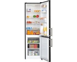 NUNKI LARGEH2O-AMAG / Combi Bottom Koelkast, E klasse, 268l, Waterdispenser, Magnetic Burst, Gloss Metallic (ALL sides)