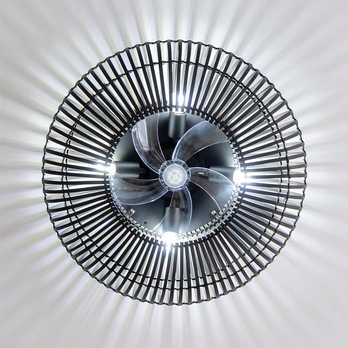 Plafondventilator met Licht - Ventilator met Lamp - Kamers Koelen - DC Motor 20W - 5 bladen 11 inch — afbeelding 1