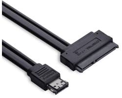 SATA Kabel Adapter - Externe Harde Schijf - Data Overzetten - Dubbele Voeding - 50cm