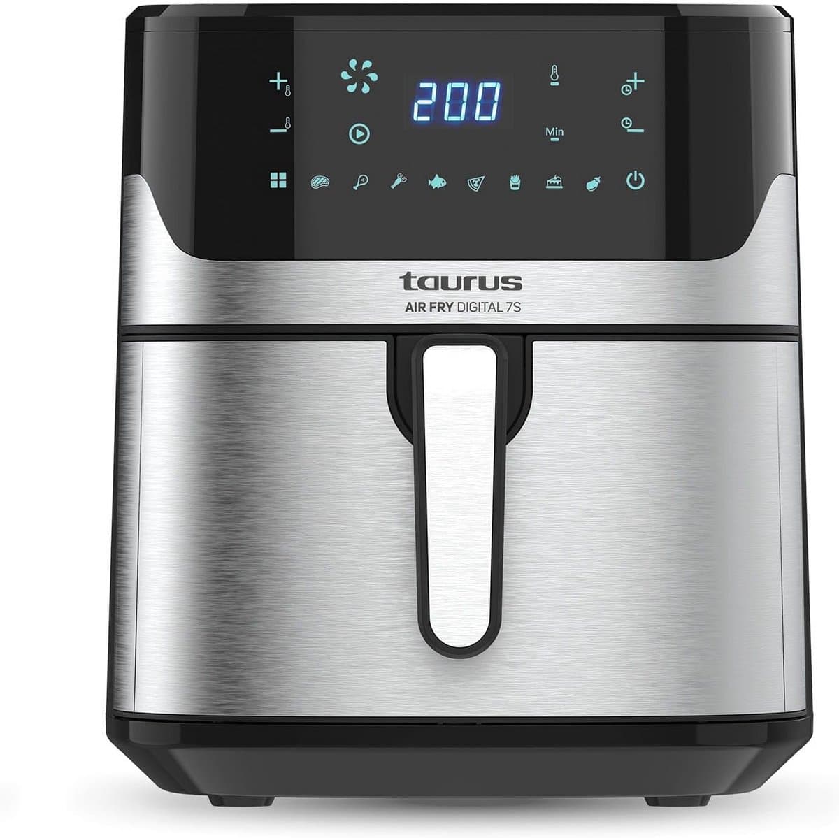 Heteluchtfriteuse - Airfryer - Gezond Bakken - Grote Capaciteit - 65 Liter - Roestvrij staal — afbeelding 1