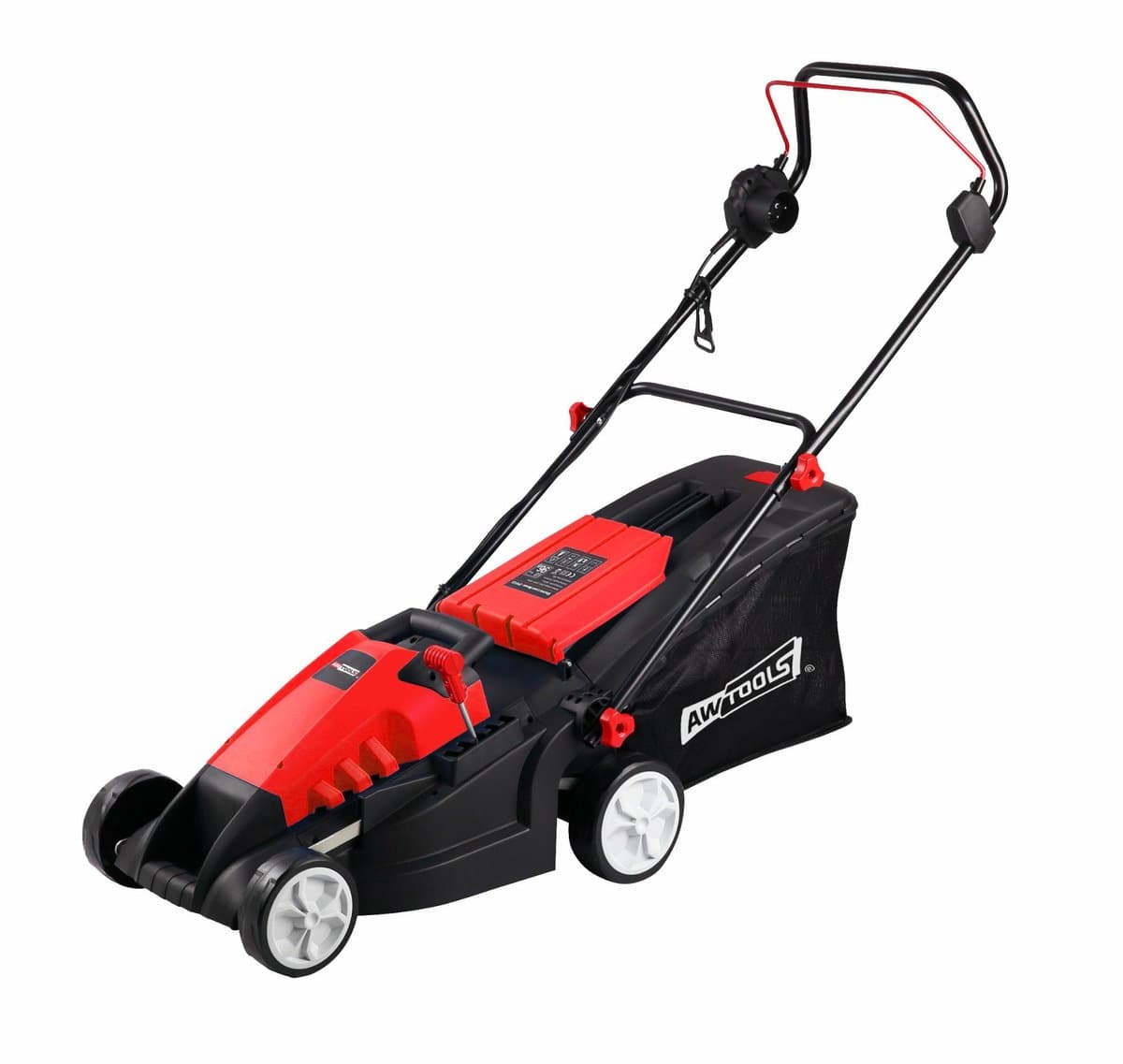 AWTools ZF6123A - Elektrische Grasmaaier - 1400W - Inductiemotor - 38 cm — afbeelding 1