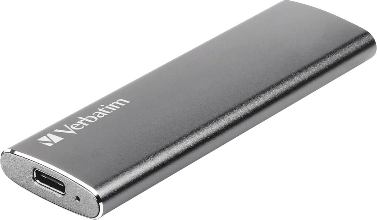 Externe SSD 240 GB - USB 3.1 Gen 2 - Leessnelheid 500 MB/s - Plug-and-Play - Aluminium Behuizing - Compact Voor Onderweg - Inclusief USB-C en USB-A Kabel — afbeelding 1
