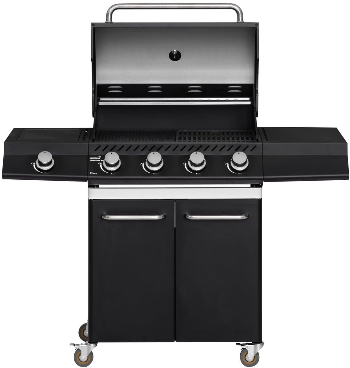 Mustang Gasbarbecue Nashville 4+1 – met 4 Branders en Zijbrander – 16 kW | Groot Grilloppervlak — afbeelding 1