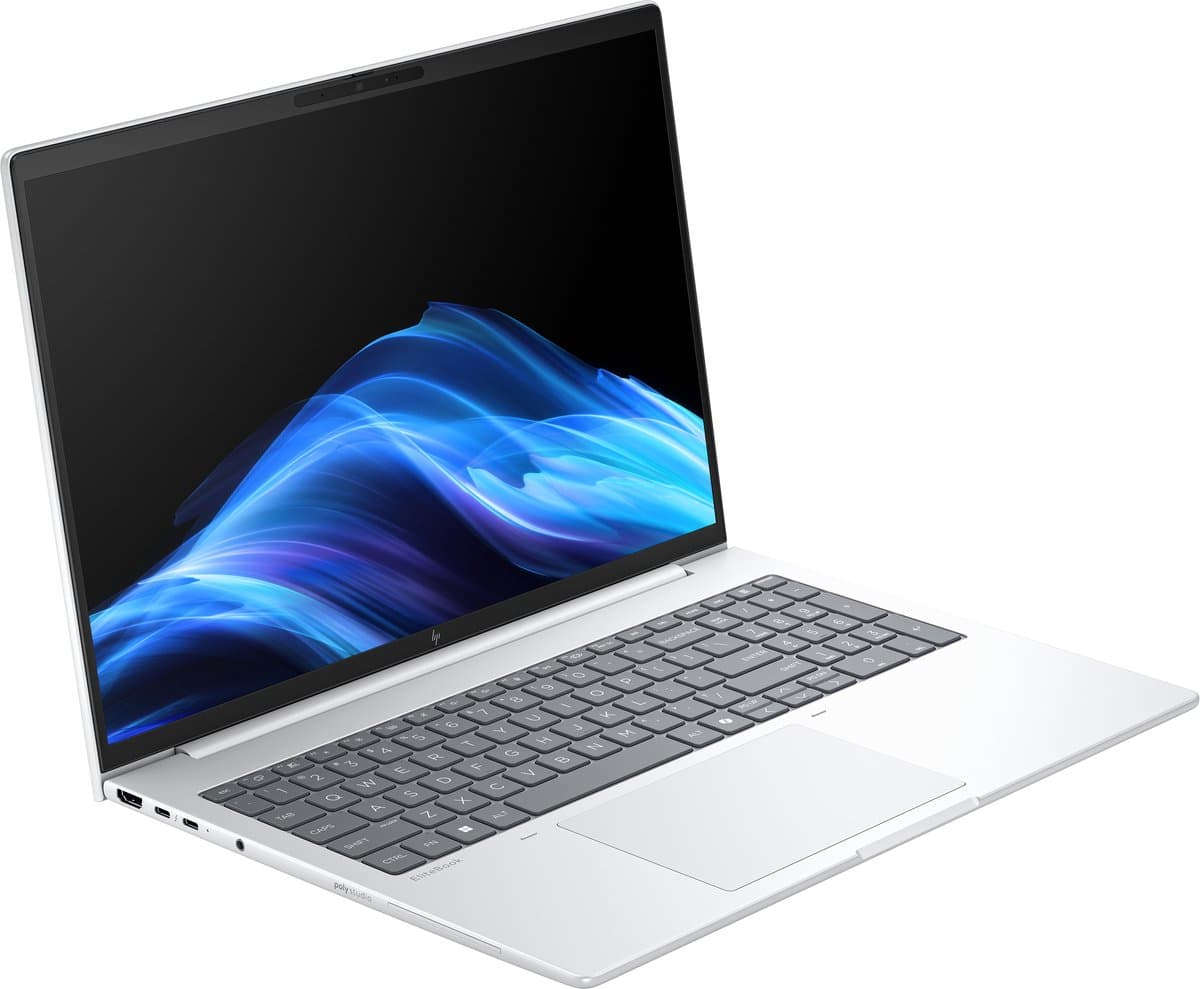 HP EliteBook 8 G1a 16 inch Notebook PC AMD Ryzen AI 5 230 Laptop 40,6 cm (16") WUXGA 32 GB DDR5-SDRAM 512 GB SSD Wi-Fi 7 (802.11be) Windows 11 Pro AI PC Zilver — afbeelding 1