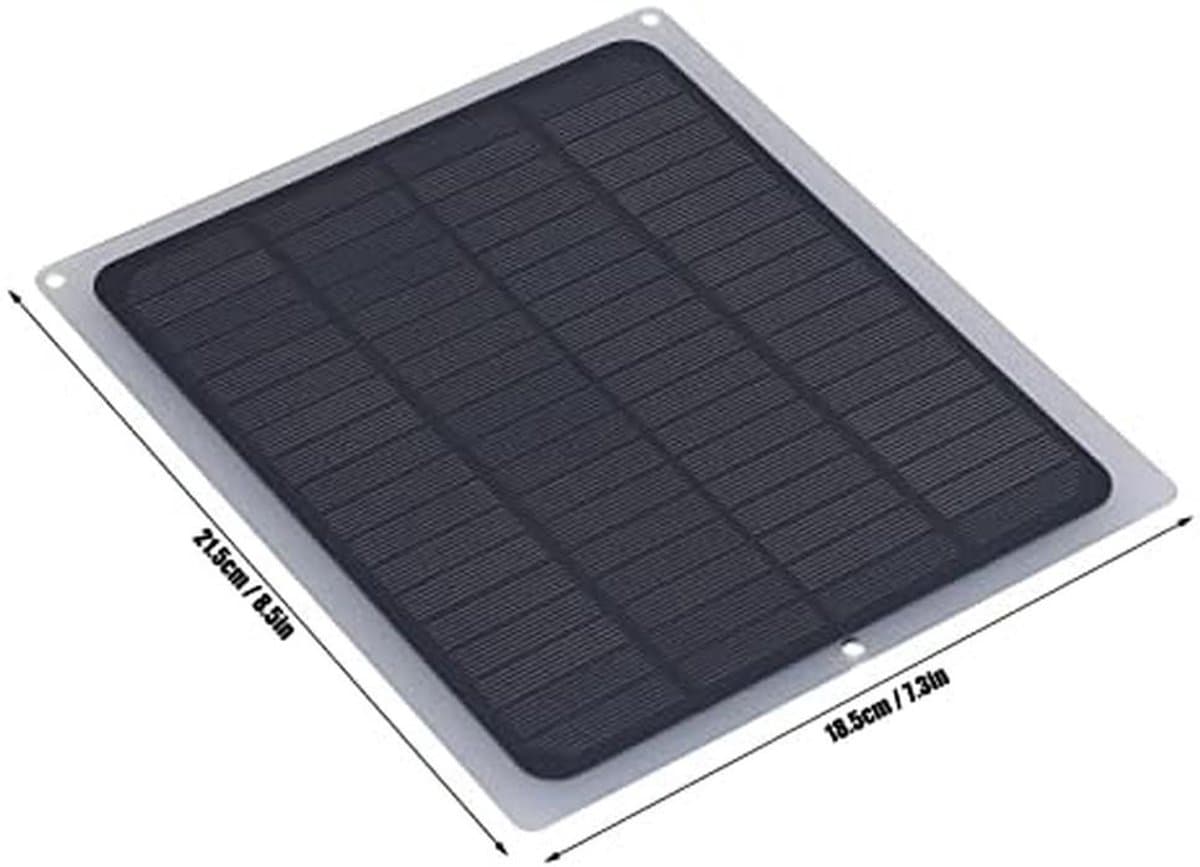 Zonnepaneel Ventilator Kit - Draagbare Solar Fan - Ventilatie en Koeling - Hoge Efficiëntie Zonne-energie - 6 Watt - Standaard — afbeelding 1