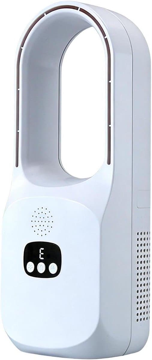 Bladloze Tafelventilator - Luchtcirculator - Persoonlijke Koeling - 120 Graden Oscillatie - 38x13x38 cm - Enkel — afbeelding 1