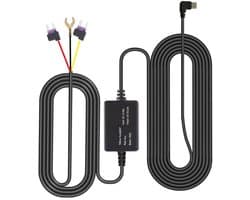 Dailygoody - Dashcam Hardwire Kit - USB-C met laagspanningsbeveiliging - Betrouwbare voeding voor voertuigen - Eenvoudige installatie - Geschikt voor ...
