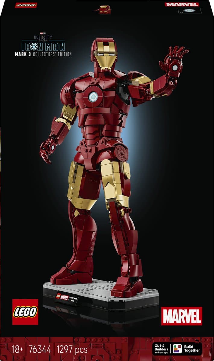 LEGO Marvel Iron Man Mark 3 Verzameleditie 76344 — afbeelding 1