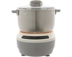 Damenzo - Deegmachine - Deegkneedmachine - Keukenmachine - Deegmixer - Mixer - Kneedmachine - 250 W - Capaciteit 7 Liter - Wit