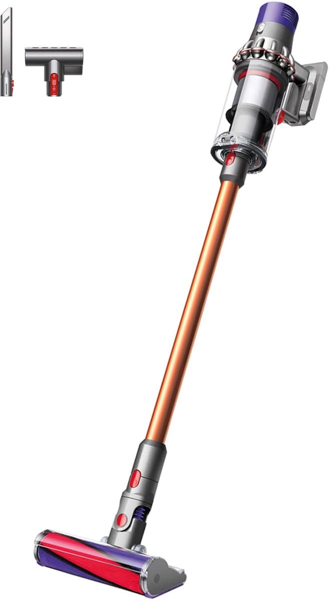 Dyson Cyclone V10 Fluffy - Steelstofzuiger - Draadloze stofzuiger - Nikkel / Koper — afbeelding 1