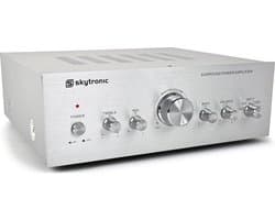 Stereo Versterker met 400 Watt en 3 Bands Toonregeling - SkyTronic - 4 Inputs