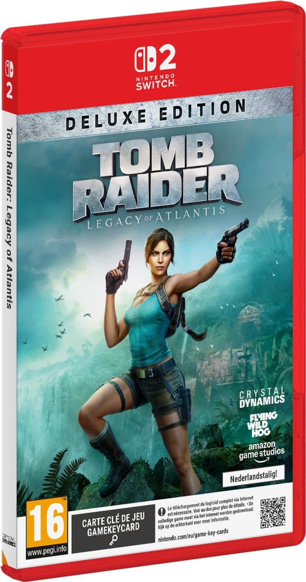 Tomb Raide: Legacy of Atlantis Deluxe Edition + Steelbook - Nintendo Switch 2 — afbeelding 1
