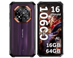 OUKITEL G7 Outdoor Smartphone Gemini AI -16GB RAM-64GB ROM-10600mAh batterij-64MP camera-Android16-4G