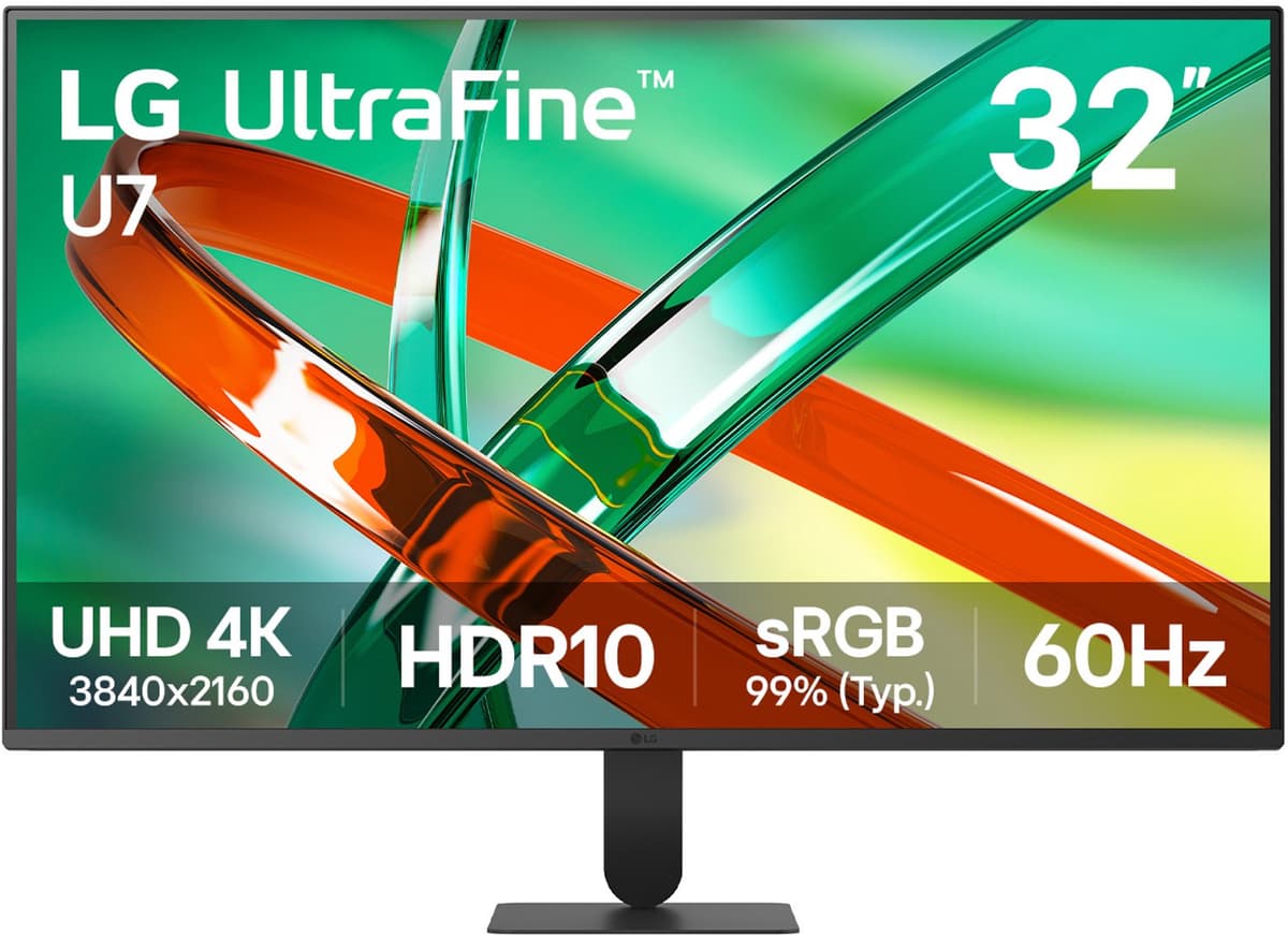 LG UltraFine 32U701B-B - 4K UHD VA Monitor - 32 inch — afbeelding 1