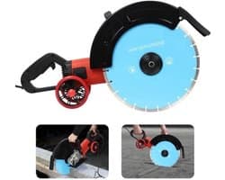 Elektrische Betonzaag – Betonzaag – Diamantzagen – Steenzaag – Baksteenzaag – 4000W Motor – 13,5 Cm Zaagdiepte