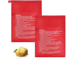 Set van 2 Herbruikbare Aardappelzakken voor de Magnetron