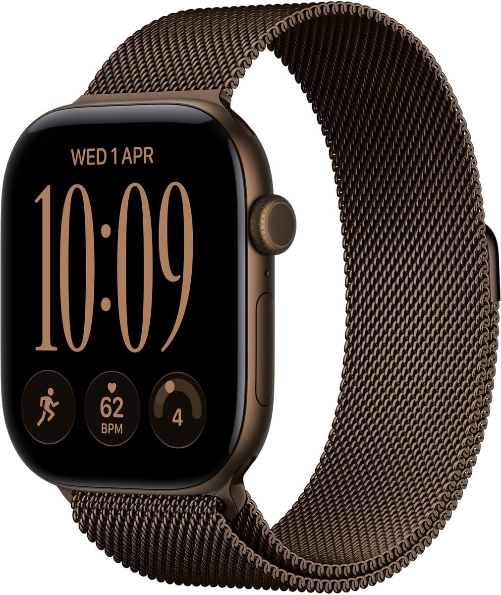 Apple Watch Series 12 - Wifi + 5G - 46 mm - Donkerbrons - M/L — afbeelding 1