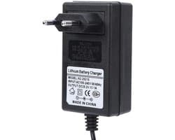 Allecto - Massagepistool oplader - Universele stekker adapter - 25 V - Kunststof