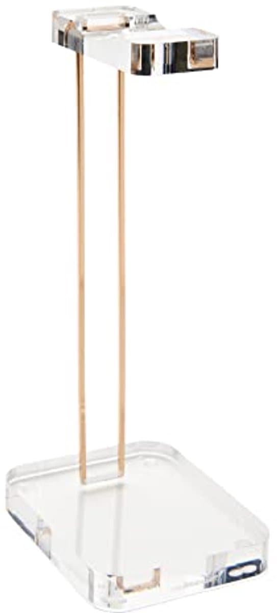 Acryl Hoofdtelefoon Stand met Gouden Hardware - Kantoor Accessoires — afbeelding 1